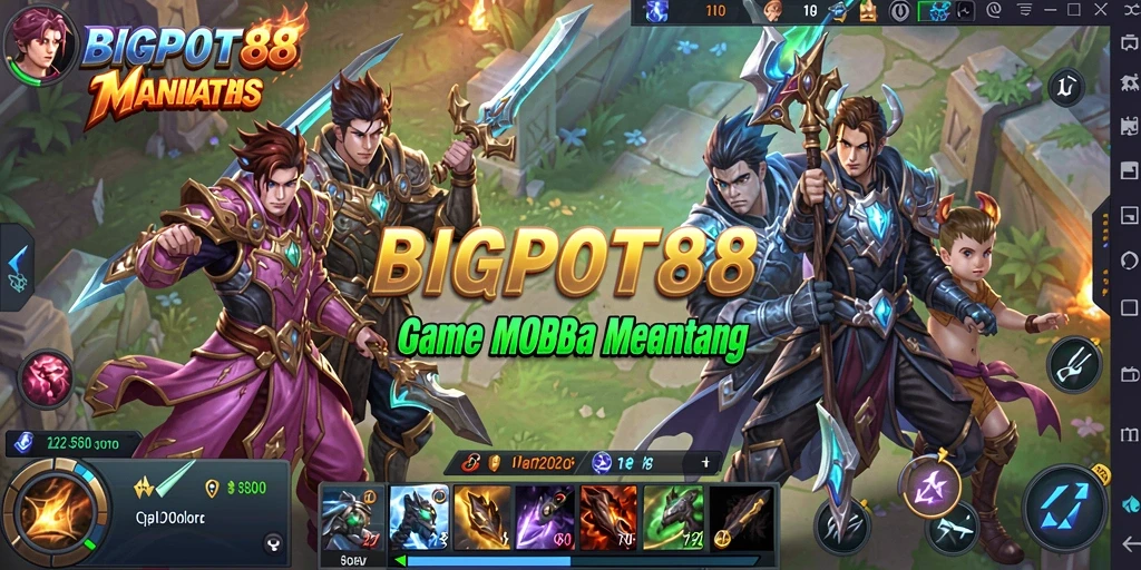 Tampilan gameplay dinamis dan karakter beragam di BIGPOT88.
