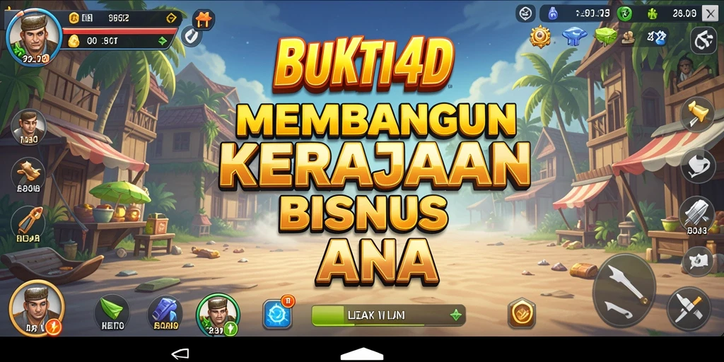 Tampilan gameplay BUKTI4D yang menarik dengan fitur Tycoon.