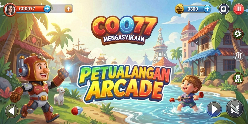 Tampilan gameplay seru di COO77 dengan berbagai tantangan menarik.