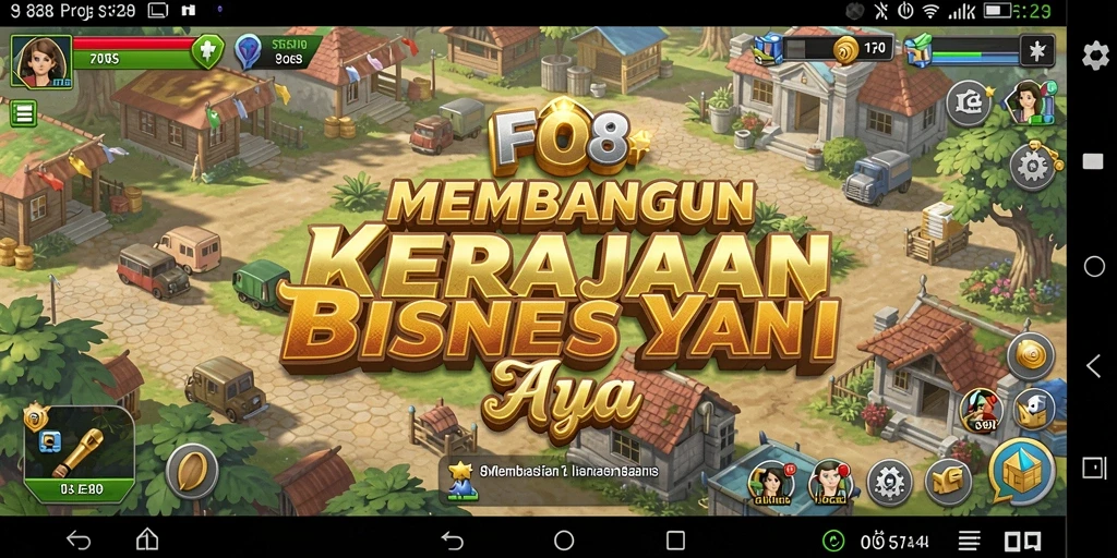 Screenshot menampilkan gameplay menarik dari FO8 dengan grafis yang memukau.
