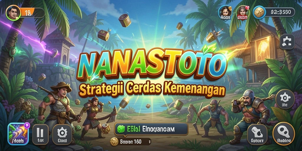 Gameplay seru dan strategis dalam NANASTOTO.