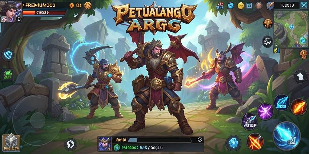Tampilan gameplay <strong>PREMIUM303</strong> yang seru dan penuh aksi dalam dunia ARPG.