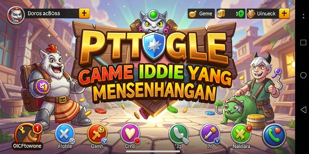 Tampilan gameplay utama PTTOGEL yang memukau dan menawan.