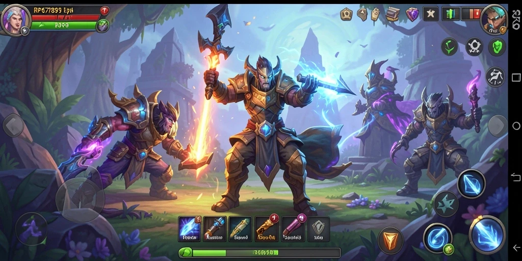 Gameplay mendebarkan dalam RPG aksi penuh petualangan.