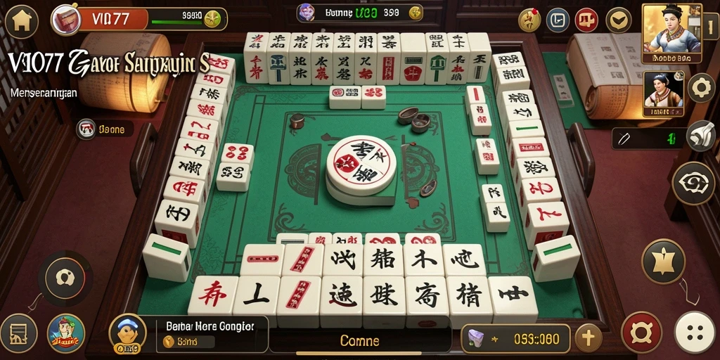 Gameplay menarik dari VIO77 dengan suasana Mahjong yang menawan.